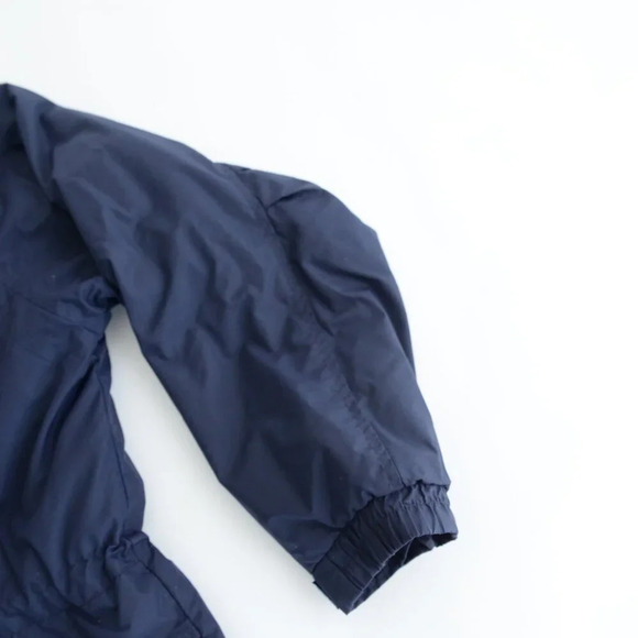 Vintage 90'S Rest & Relaxation Navy & Maroon Zip  Up Plaid Lined Winter Jacket - Picture 4 of 10